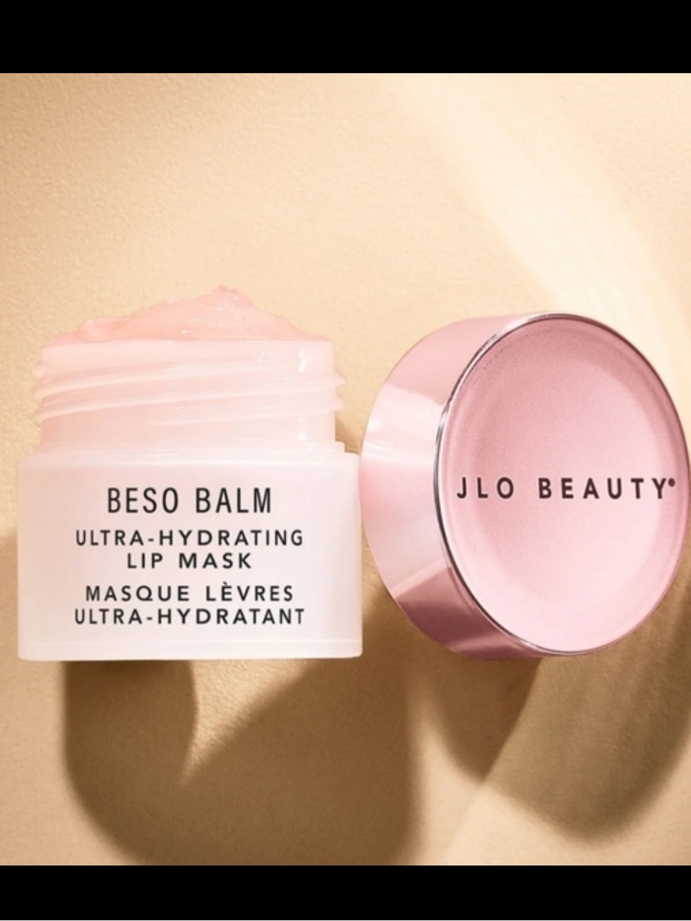 JLo Beauty Beso Balm Ultra-Hydrating Lip Mask – Sweet Shine 🌸